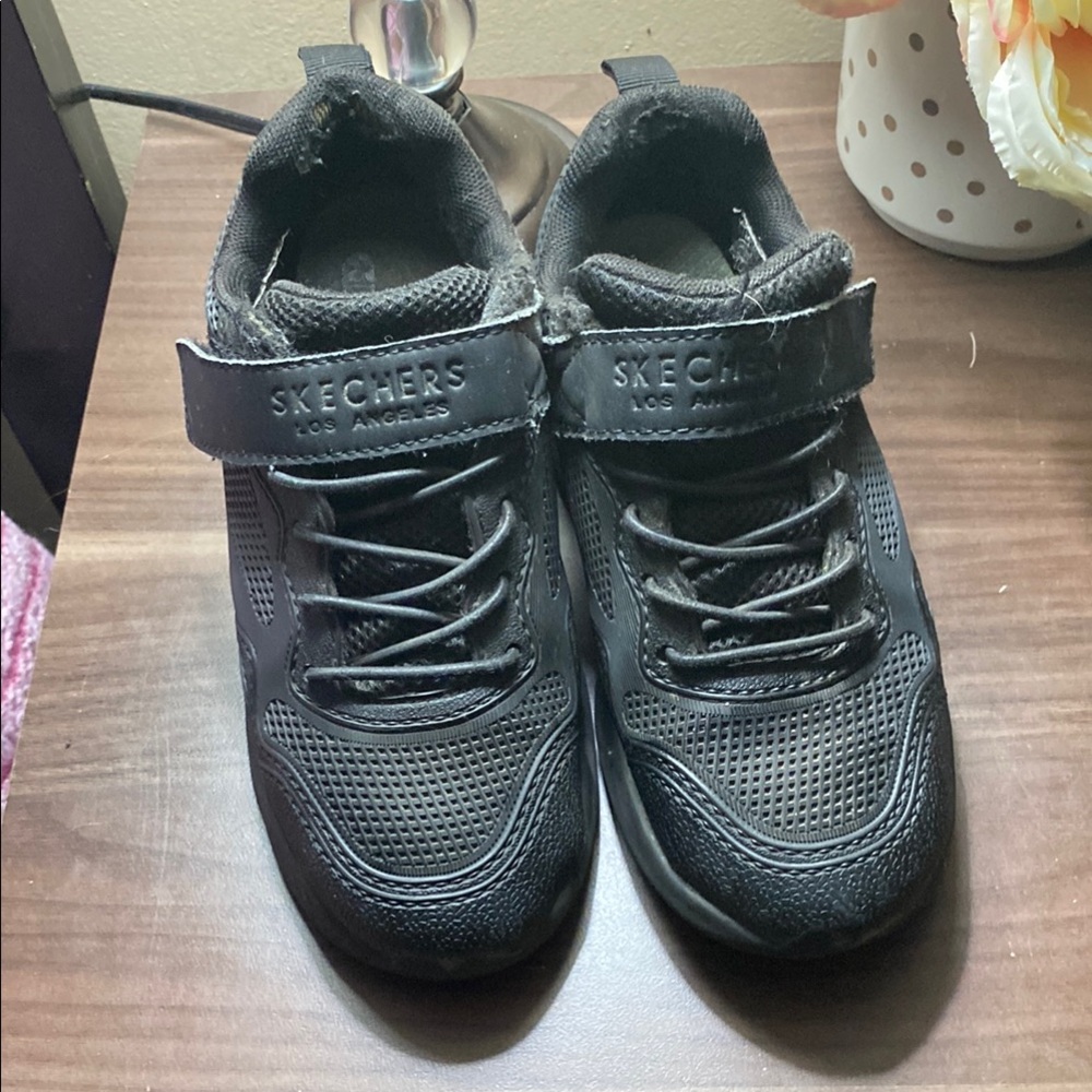 Skechers Men's Black Athletic Shoes